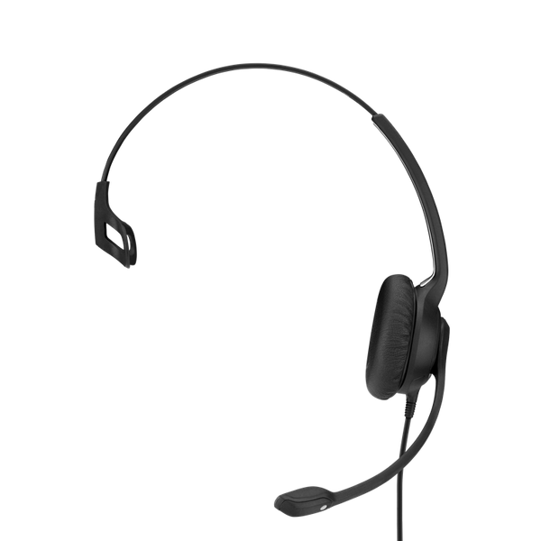 Sennheiser SC230 Wide Band Monaural headset with Noise Cancelling mic - high impedance for standard phones, Easy D - Requires Easy Disconnect Cable