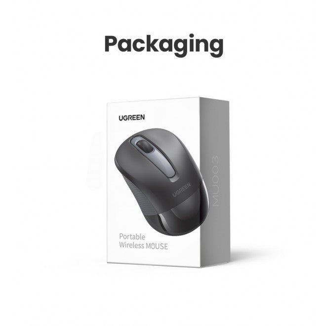 UGREEN 90371 Mini Portable Wireless Mouse