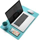 Green 90cm*45cm Dual UseOffice Desk Pad Waterproof PU Leather Computer Mouse Pad