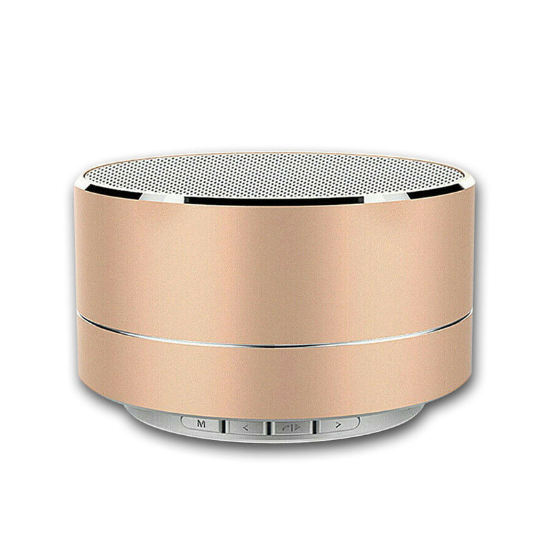 Bluetooth Speakers Portable Wireless Speaker Music Stereo Handsfree Rechargeable (Gold)